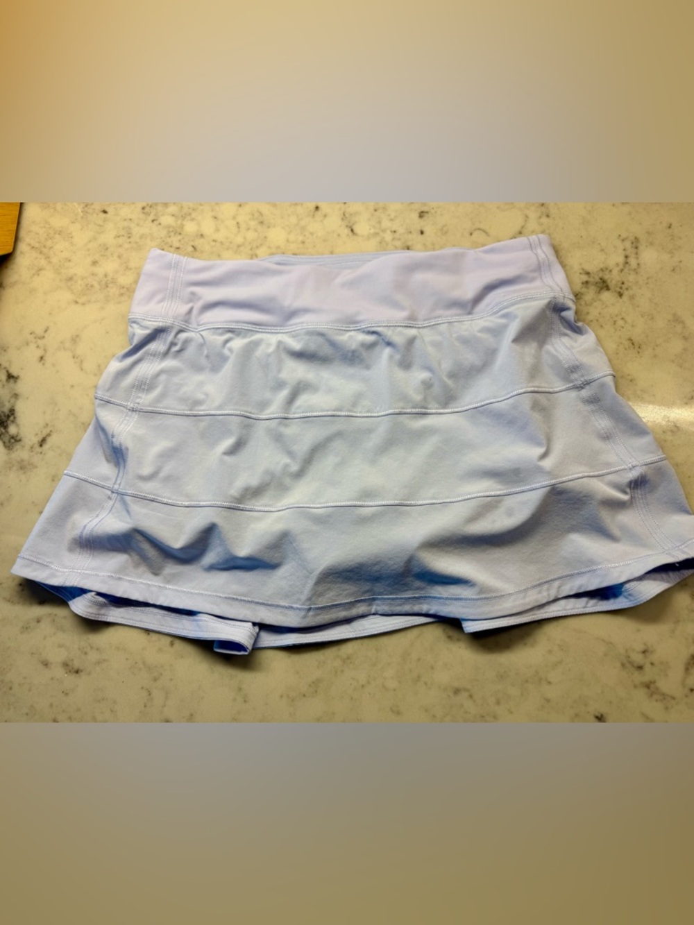 Lululemon Pace Rival Skirt in Pastel Blue – size 8 *TALL*